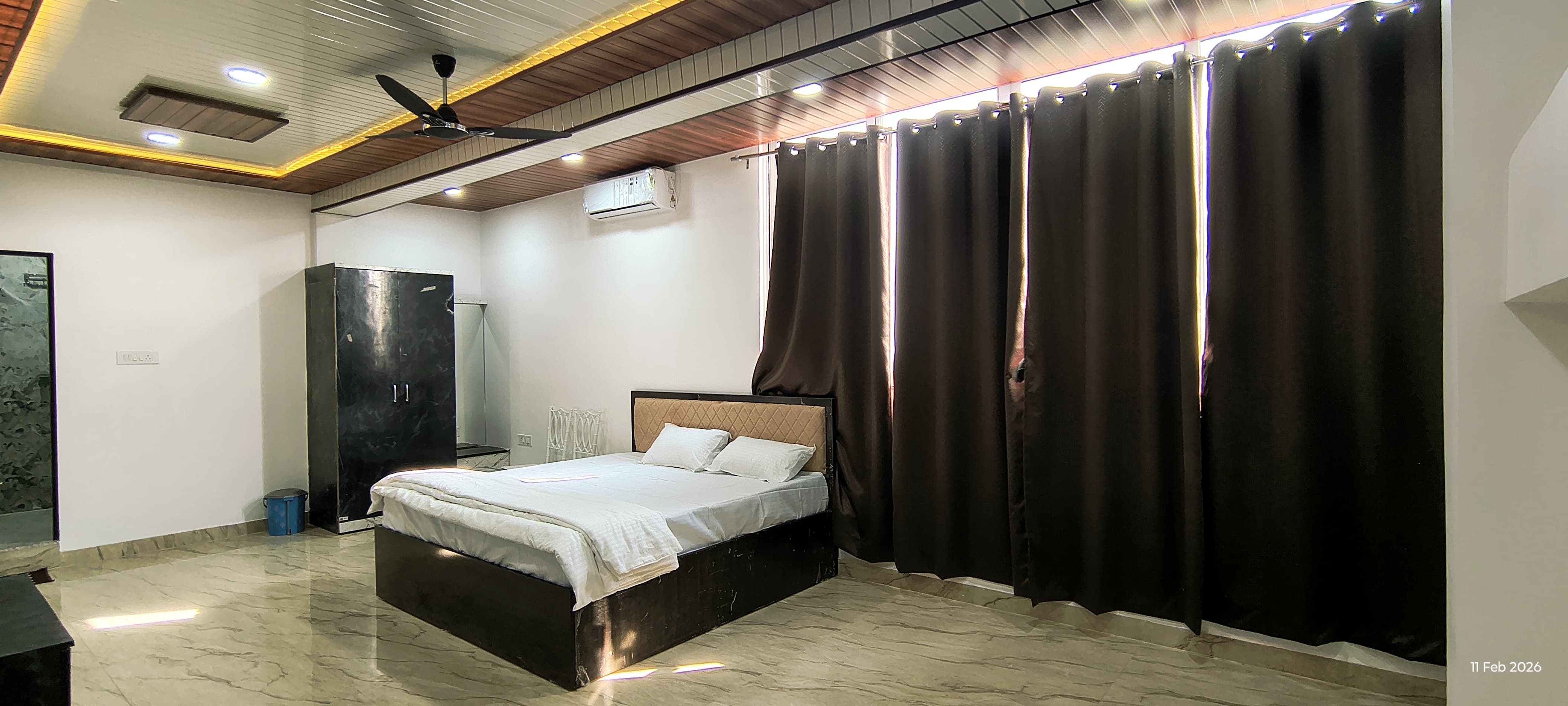 Spacious guest room at Royal Celebration